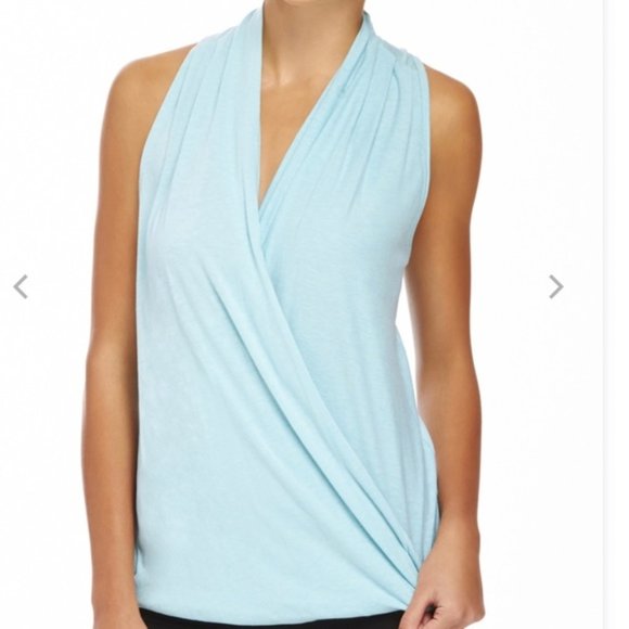 NWOT Fabletics Aruba Wrap Top II - Picture 2 of 5
